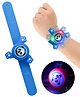 Toysire Spinner Wristband for kids with LED Lights- Silicone Strap Cartoon Wristband for Kids - Blue