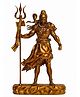 ADKD India Lord Shiva Idol Shiv Standng Statue | Gift fItems for Home Family and Friends (4.7 Inches)