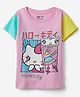 The Souled Store Cotton Half Sleeves Hello Kitty Featuring Graphic Printed Tee - Multi Color