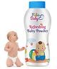 Fabie Baby Talc Free Natural Baby Powder for New Born with Corn Starch Soothes & Moisturizes Baby Skin (100g)