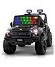 Baybee Bronco Rechargeable Battery Operated Jeep for Kids, Ride on Toy Kids Car with Light & Music | Baby Big Battery Car | Electric Jeep Car for Kids (Painted Black)