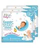 Fabie Baby Premium Diapers Large Size (30Pcs) 12 Hours Absorption Anti Rash diapers & Tested In USA - Pack of 3