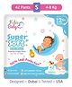 Fabie Baby Premium Diapers Small Size 12 Hours Absorption Anti Rash diapers & Tested In USA (42Pcs)