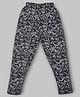 Kiwi Cotton Knit Dinosaurs Printed Pant - Navy Blue