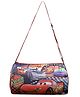 Happile lighting  cars red color Duffle shoulder bag for school/travelling/sports/Picnic Apt for 5-15 Yrs. Kids-9.8 Inches