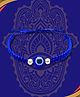 Darshraj Jewels 925 Sterling Silver Ball & Evil Eye Anklet | Bracelet Thread Nazariya - Blue