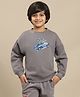 Kidsville Full Sleeves Hot Wheels Printed Sweatshirt - Grey