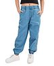 Olele Cotton Denim Solid Jeans - Indigo Blue