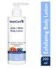 WishCare 10% AHA + 1% BHA Body Lotion - Smooths Rough & Bumpy Skin - With Niacinamide & Blueberry -  200ml