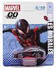 Marvel GO Pull-Back Miles Rapid Racer Wave 2 Single Car - Black