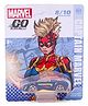 Marvel GO Captain Marvel Rapid Racer Wave Toy Car - Blue