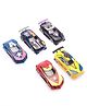 Marvel Go Wave 4 Toy Car Set Pack Of 5 - Multi Colour