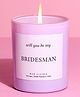 Rad Living Bridesman Candle  - Oakmoss + Whitemusk Scented