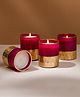 Rad Living Rani Pink - Set of 4 Votive Candles