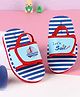 Babyoye Nautical Theme  Printed Flip Flops with Back Strap - Blue