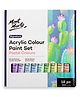 Mont Marte Acrylic Colour Pastel Colours 18pc x 36ml