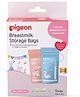 Pigeon Breast Milk Character Printed Storage Bags Pack of 5 - 180 ml