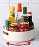 Paper Moon 360° Rotating Tray Multipurpose Kitchen Spice Holder Organizer Revolving Rack, 1pc - Color May Vary