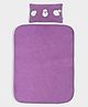 Mi Arcus Purple Solid Warm Blanket & Sheep Patchwork Pillow Set  Ultra-Soft Fabric , Perfect for Kids Aged 2 to 6 Years