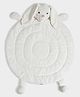 Mi Arcus Bunny-Shaped Kids Play Mat  Anti-Skid Design with 3D Bunny Face, Hands & Legs, White, Suitable for Ages 0-4 Years, Size: 130 cm x 95 cm.
