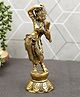 Bamboo Tree Jewels- Brass Mirror Lady Gold & Black