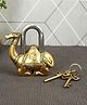 Bamboo Tree Jewels- Handmade Camel Design Brass Lock Gold & Black