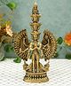 Bamboo Tree Jewels- Tibetan Budha Many Arms Lokeshwar Brass Idol Gold & Black