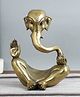Bamboo Tree Jewels- Modern Ganesh Decorative Brass Figurine Gold & Black