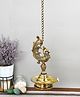 Bamboo Tree Jewels- Bird Design Chain Hanging Lamp Gold & Black