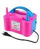 Play Nation High Power Electric Balloon Inflator with Dual Nozzles |Balloon Filling Machine| Party & Decorations|Pink & Blue Colour
