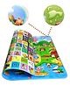 AKN TOYS Double Sided Water Proof Baby Play Mat, Learning Carpet Mats for Kids, Crawling Baby,  (Color May Vary)