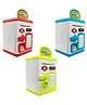 AKN TOYS Sensing Piggy Bank Money Saving Toy Electronic with Digital Password Input Area and Fingerprint Sensor Toys for Kids  (Color May Vary)
