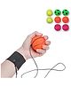 AKN TOYS Wrist Band Ball for Kids Birthday Return Gifts, Yoyo Ball pack of 1 (Color May Vary)