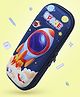 Space Theme Pencil Box - Dark Blue