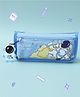 Space Theme Pencil Pouch - Light Blue