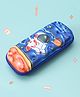 Space Theme Print Pencil Pouch - Royal Blue