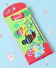 Double 2 in 1 Color Pencils Pack of 12 - Multicolor