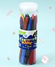 Soft Writing Plastic Crayons Pack of 12 - Multicolor