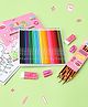 ZOE Stationery Set with Animal Print - Pink