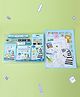 ZOE Zebra Theme Activity Kit - Blue