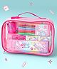 Zoe Unicorn Themed Stationery Set - Pink