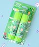 Dino Print Glue Sticks  Pack of 2 - Green