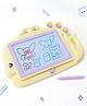 Zoe Fish Shaped Writing & Doodle Board - Yellow