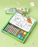 Easy Art Coloring Activity Kit - Green