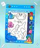 ZOE Aquarium Theme Colouring Activity Kit - Blue