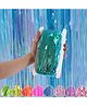 Wobbox Big 3Ft X 6Ft Foil Curtains for Birthday Decoration Items, Backdrop Curtain for Decoration, Party Backdrop Decoration(Blue Candy) (Pack of 1)