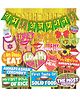 Wobbox Annaprashan Props, Subh Annaprashan Banner, Annaprashan Decoration Kit Green (Pack of 24 Pcs)
