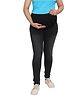 Mama & Bebe Denim Washed Maternity Denim Jeans - Black