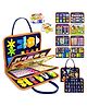 KolorFish Busy Board Montessori for 1 2 3  Year Old Boy & Girl Birthday Gifts, Sensory Educational Travel Toys, Toddler Activities for Learning Fine Motor Skills (Jungle Blue)