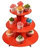 Party Anthem Cupcake Stand - Red